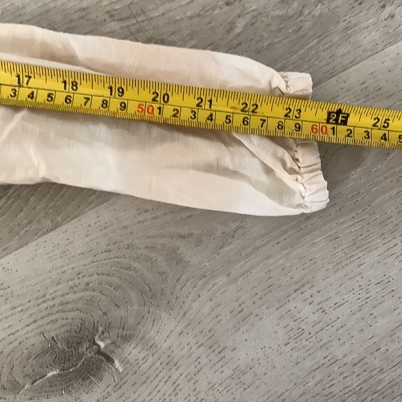 TASHIA London Boho tassels beaded coral Top Size‎ Small Summer cream vacation - Picture 10 of 13